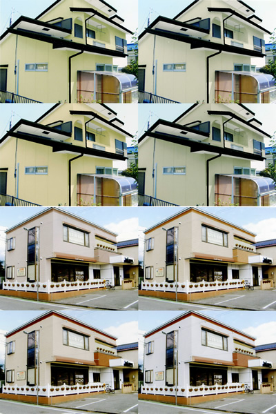 色の失敗がない塗り替え