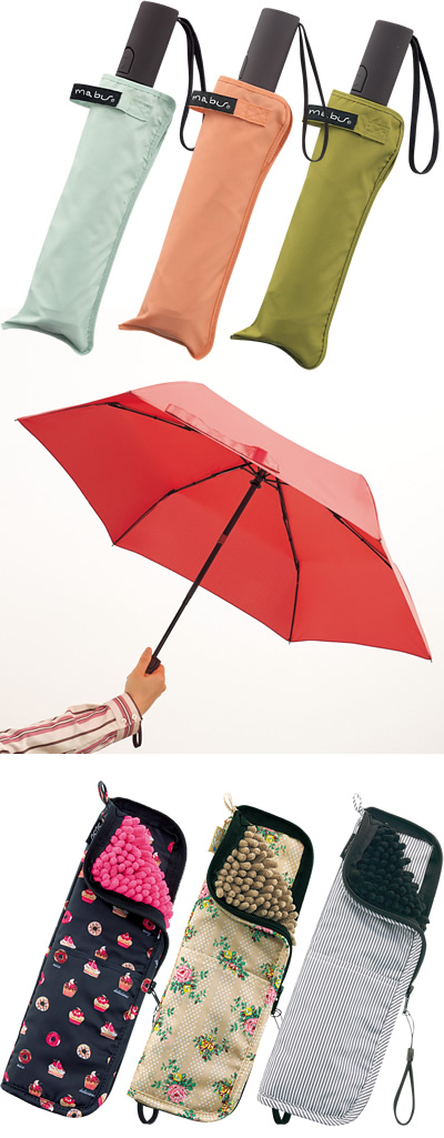 自動開閉折りたたみ傘RAKURAKU